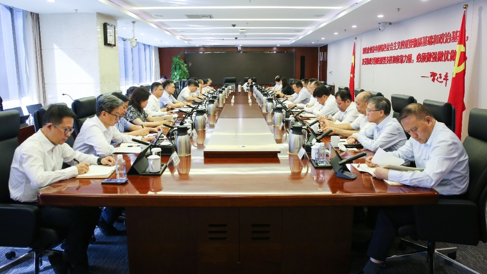 国家电投集团党组召开深入贯彻中央八项规定精神学习教育总结会-1