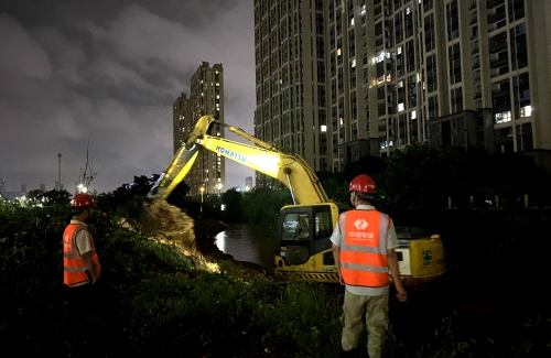 暴雨倾城！江西水电闻汛而动连夜打响抗洪排涝战-3