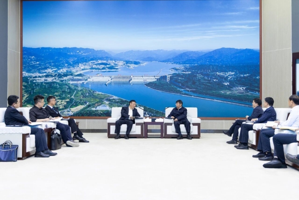 三峡集团与水利部座谈-1