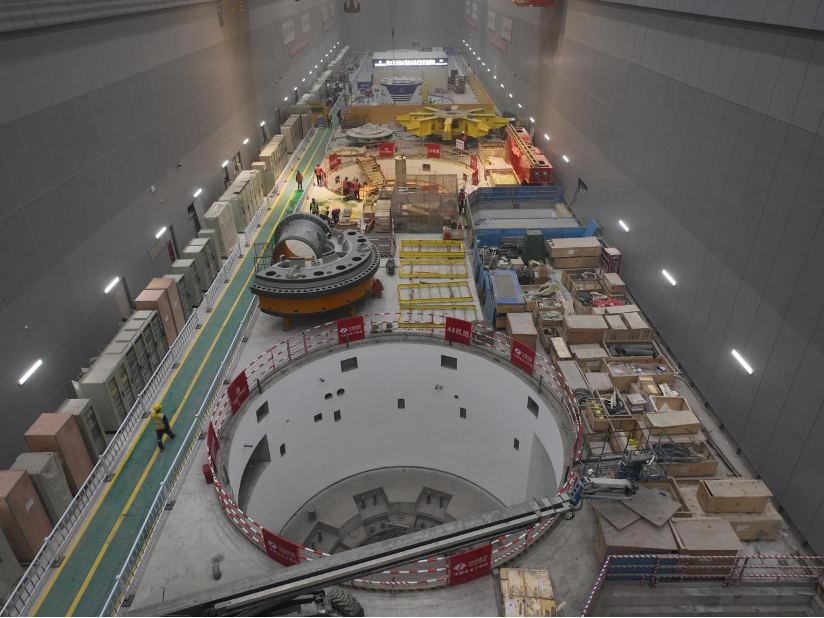 我国单机容量最大抽水蓄能电站全力冲刺年底发电目标-2