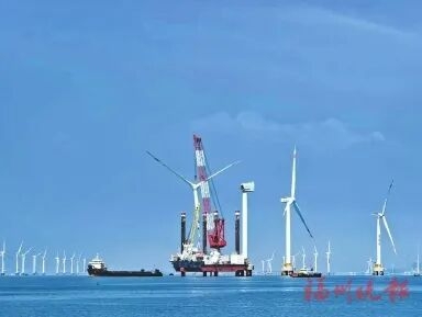 海上“大风车”换上“中国心”-1