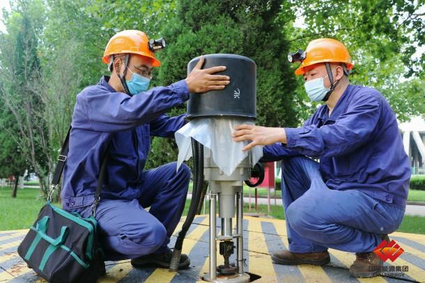 河北公司衡丰电厂强化防汛排查筑牢安全堤坝-1