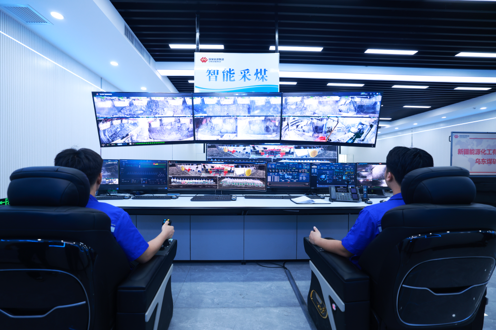 新疆能源建成全国首个短壁综放无人工作面-1