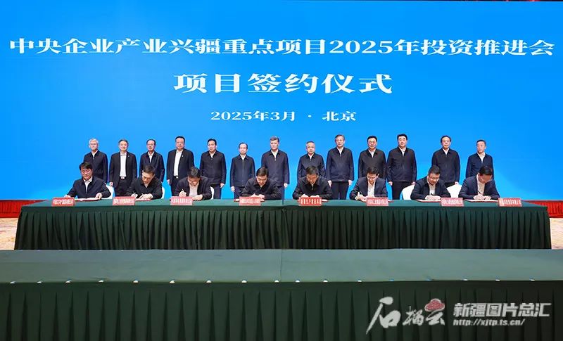 刘明胜参加中央企业产业兴疆重点项目2025年投资推进会-2